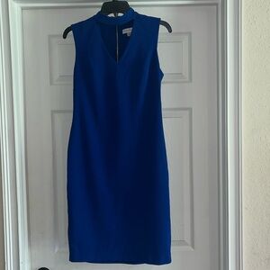 Calvin Klein Royal Blue Dress Size 6